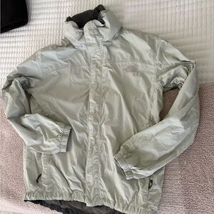 The North Face Pale Gray Windbreaker